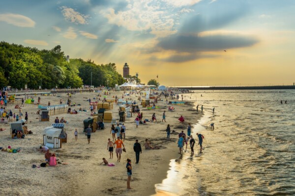 Plaża w Kołobrzegu